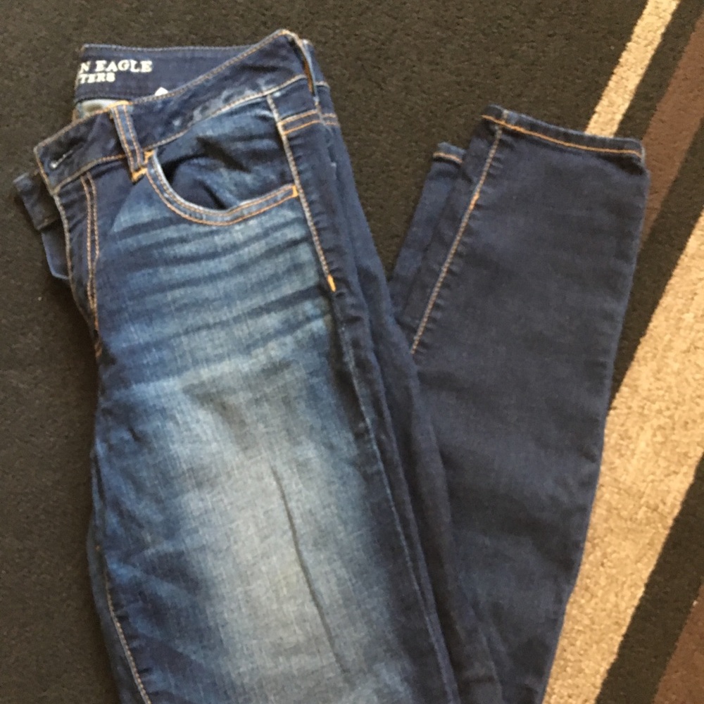 High rise jeggings